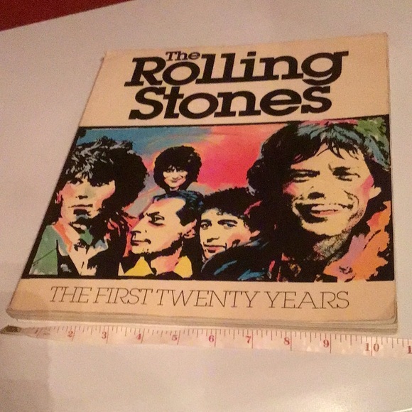 The Rolling Stones The First Twenty Years large softcover book David Dalton 1981 - Picture 11 of 12